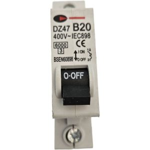 Control Gear Direct DZ47 B20 MCB