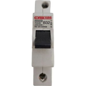 CONTACTUM 32A B CURVE 10kA SP MCB 7032B