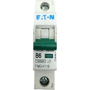 EATON 6A B TYPE 10KA MCB EMBH106