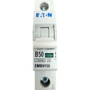 EATON 50A B TYPE 10KA MCB EMBH150