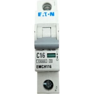 EATON 16A C TYPE 10KA MCB EMCH116