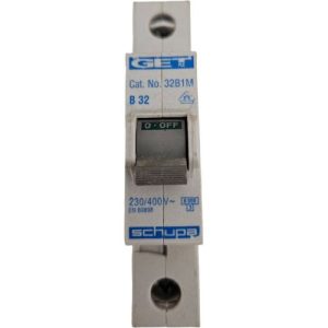 GET SCHUPA 32B1M 32A MCB