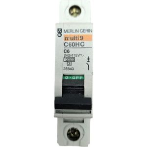 MERLIN GERIN C60HC 25643 C6 MCB