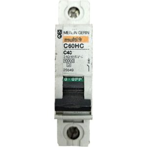 MERLIN GERIN C60HC 25649 C40 MCB