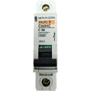 MERLIN GERIN C60HC 25651 C50 MCB