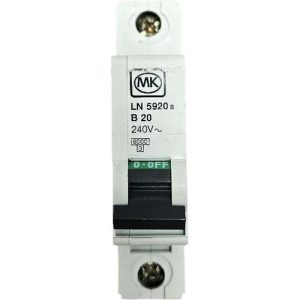MK SENTRY 20A B TYPE MCB LN5920S