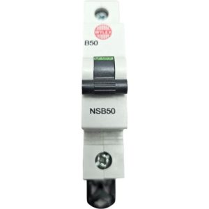 WYLEX NSB50 50A NSB BLACK CLIP MCB